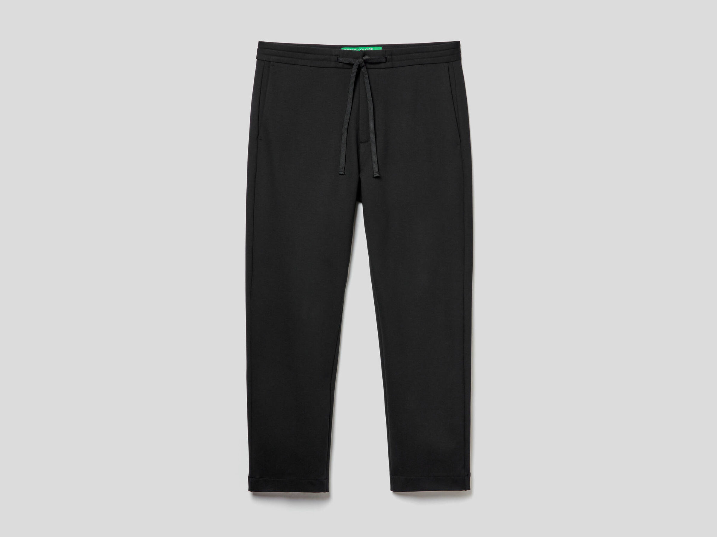 Trousers with drawstring Men image number 4